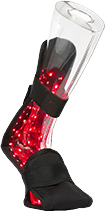 LED red light sock